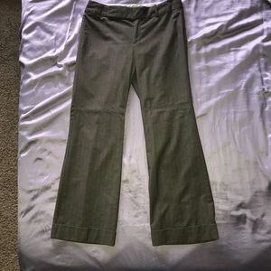Dark Grey Pants Work Professional Trousers